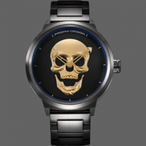 Montre tete de mort de luxe Pagani