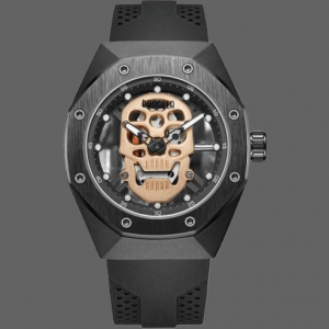 Montre tete de mort militaire